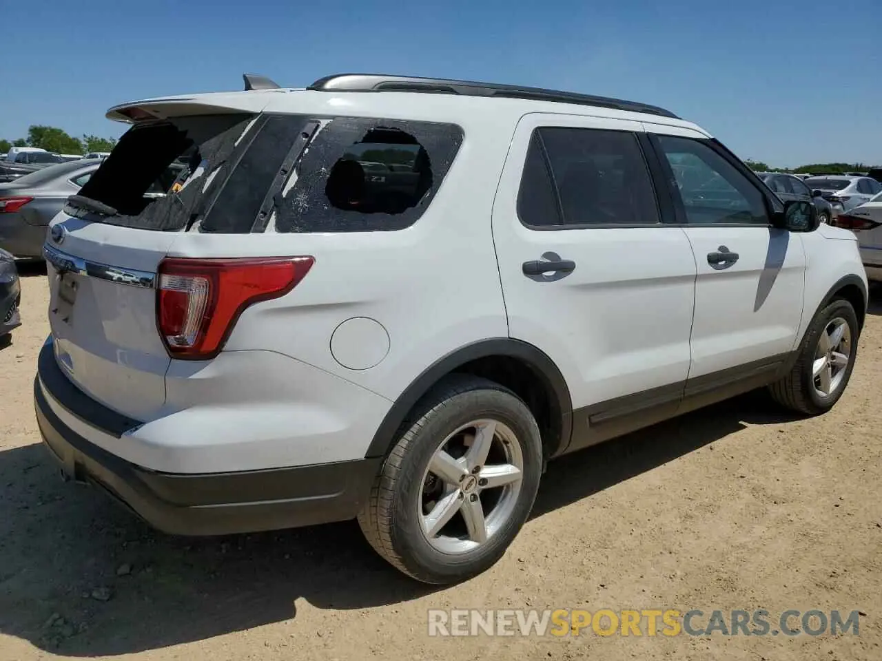 3 Photograph of a damaged car 1FM5K7B88KGA76647 FORD EXPLORER 2019