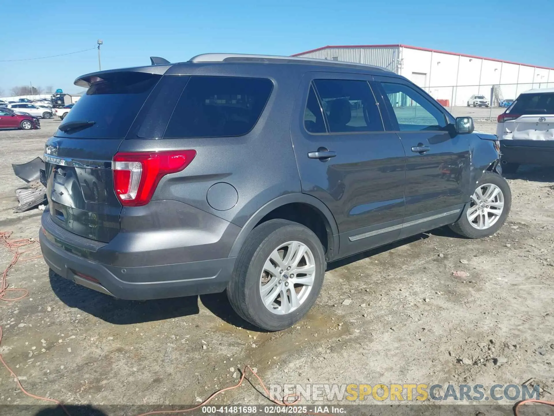 4 Photograph of a damaged car 1FM5K7D80KGA03558 FORD EXPLORER 2019