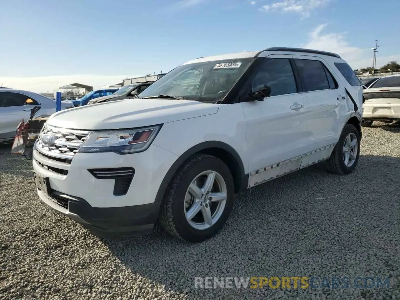 1 Photograph of a damaged car 1FM5K7D80KGA09571 FORD EXPLORER 2019