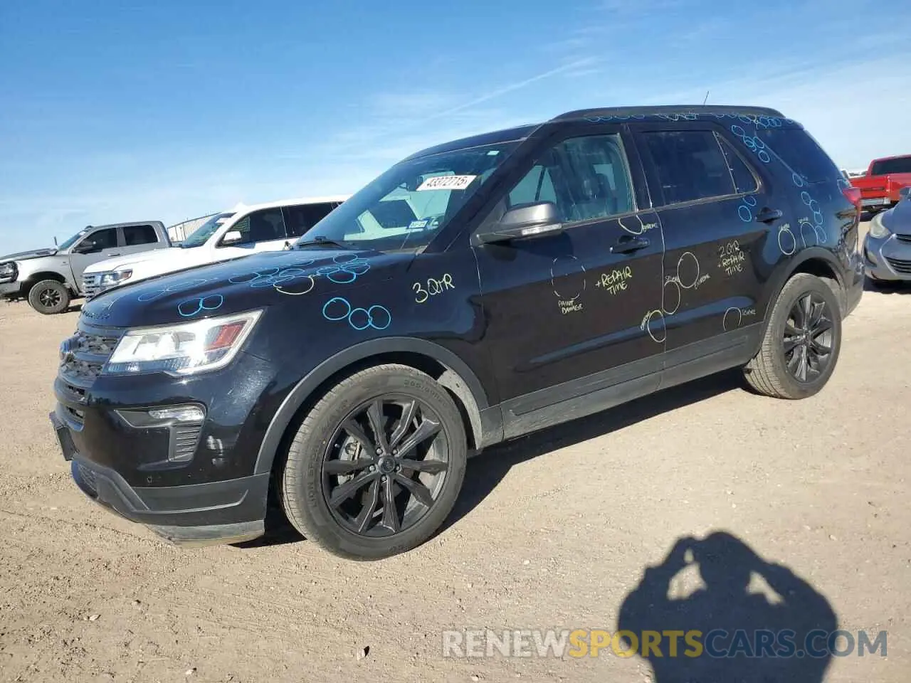 1 Photograph of a damaged car 1FM5K7D80KGA95979 FORD EXPLORER 2019