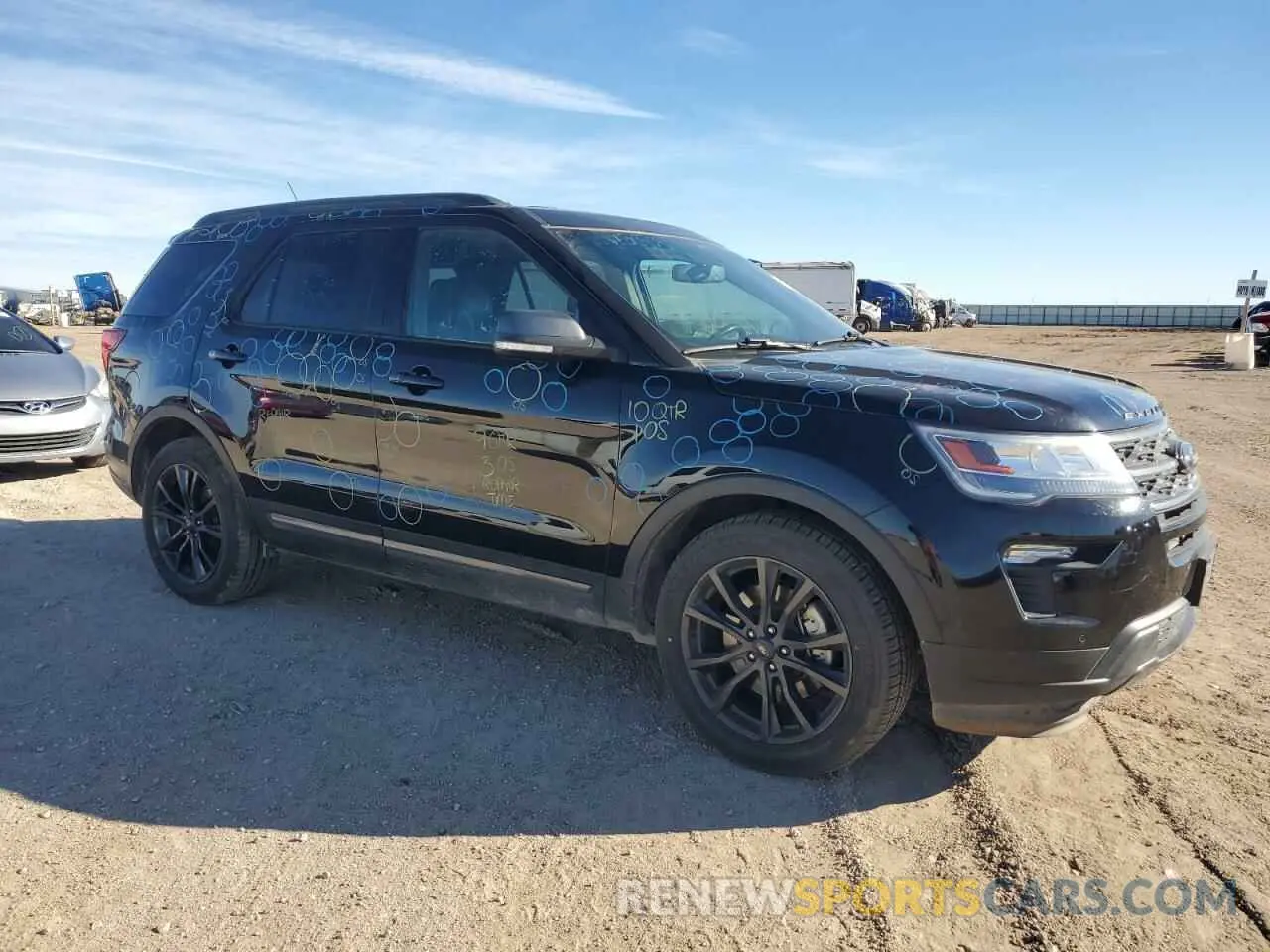 4 Photograph of a damaged car 1FM5K7D80KGA95979 FORD EXPLORER 2019