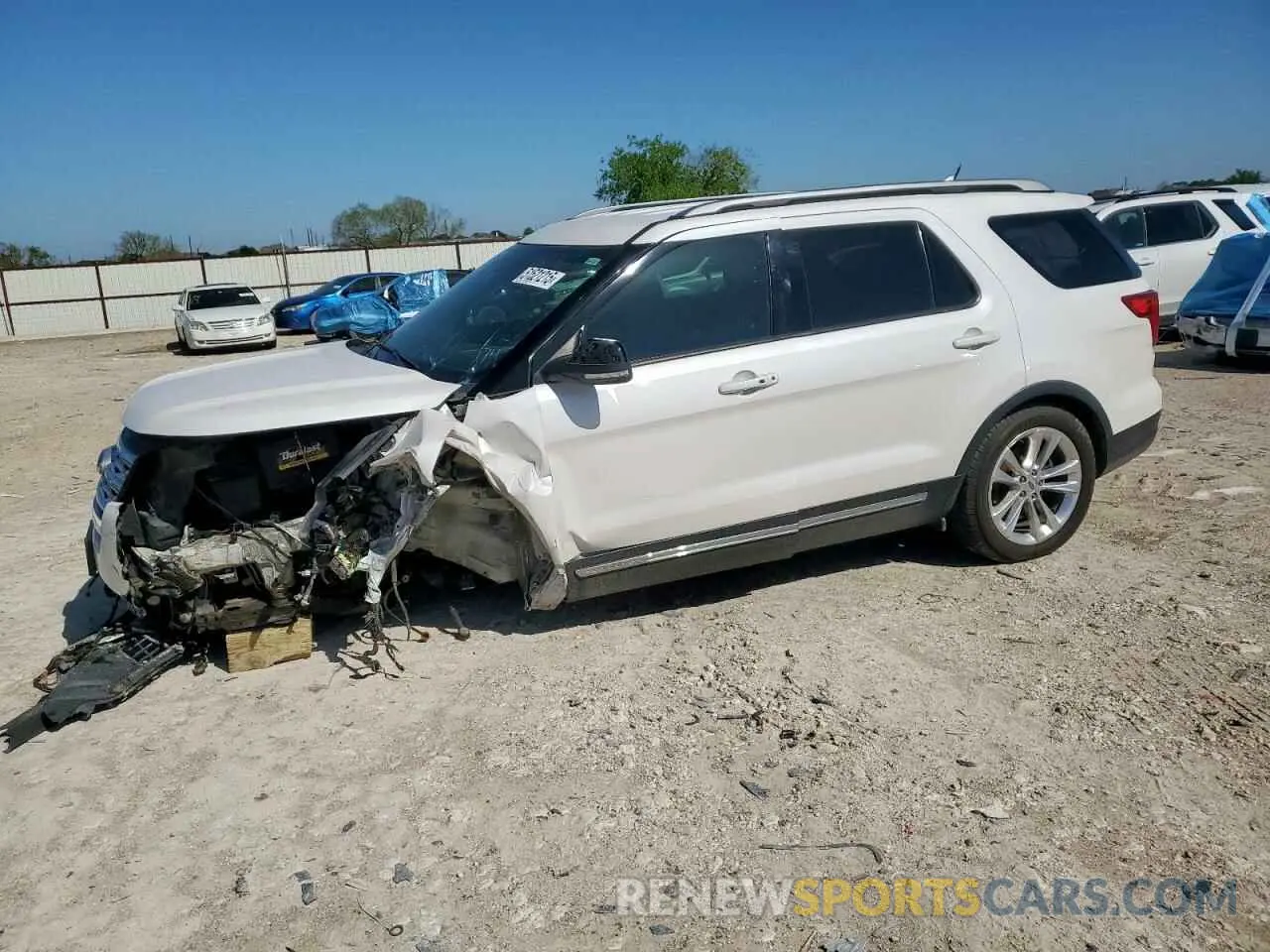1 Photograph of a damaged car 1FM5K7D81KGA07375 FORD EXPLORER 2019