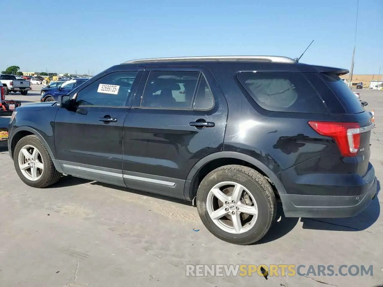 2 Photograph of a damaged car 1FM5K7D81KGA71903 FORD EXPLORER 2019