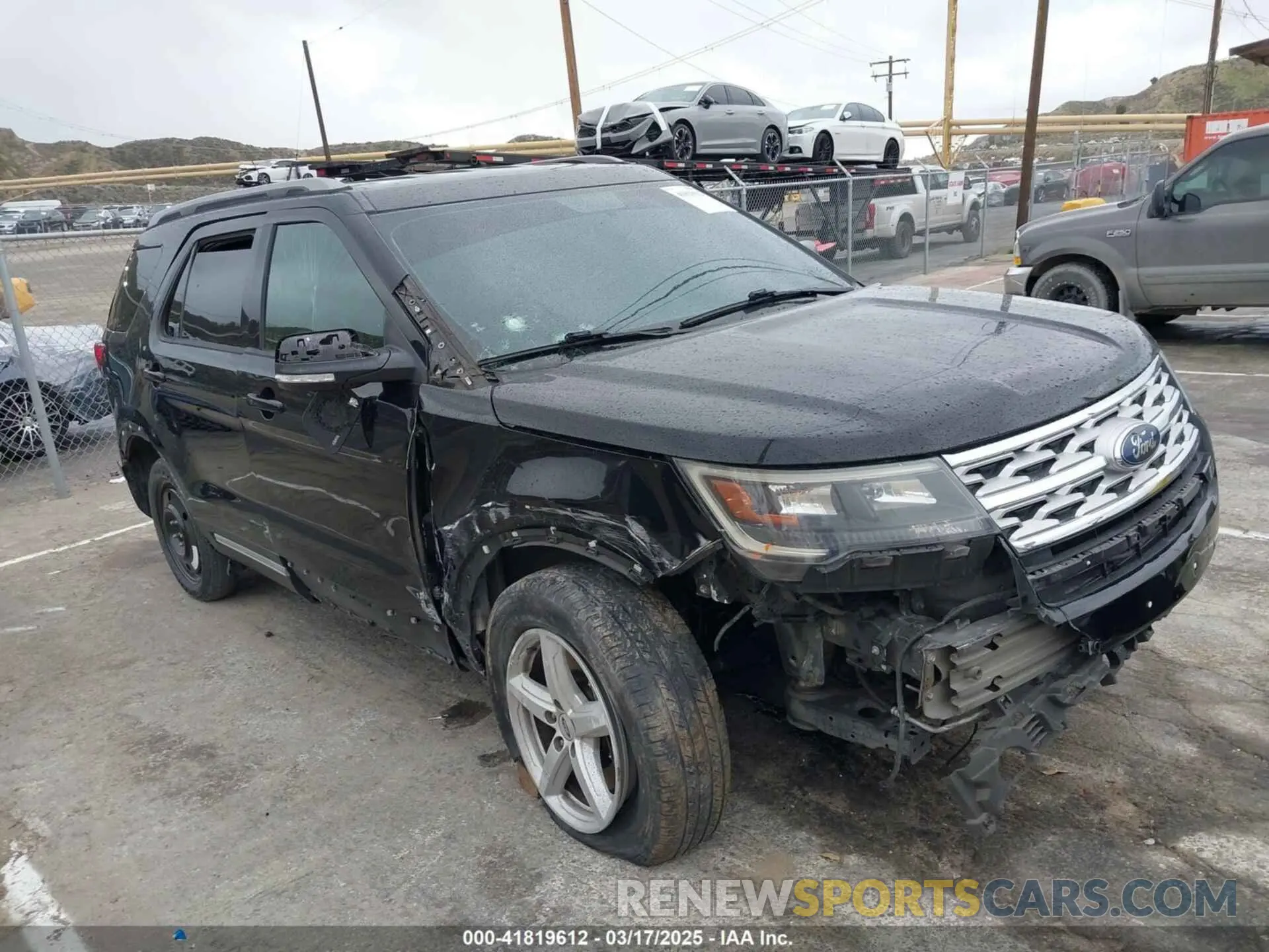 1 Photograph of a damaged car 1FM5K7D81KGB09145 FORD EXPLORER 2019
