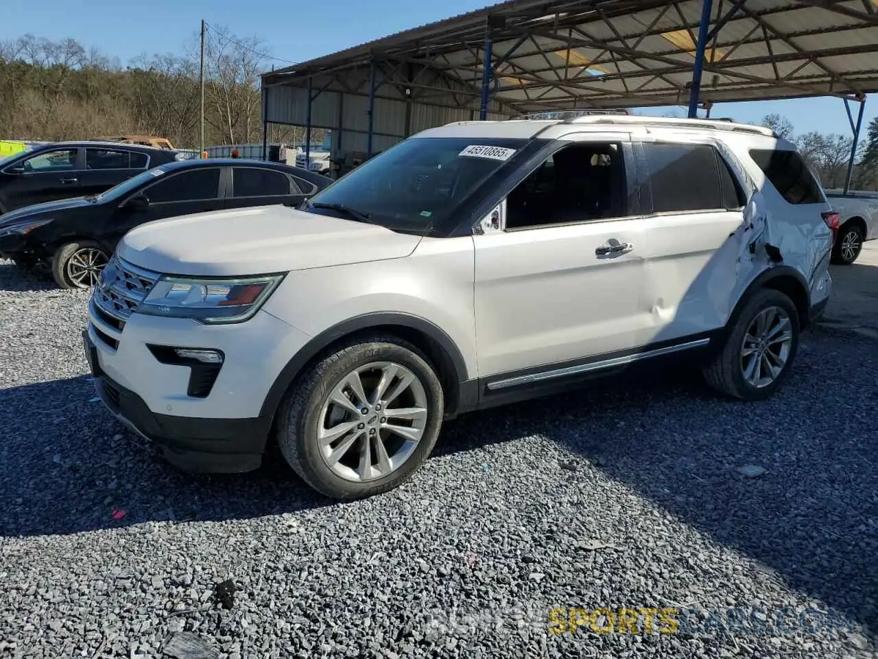 1 Photograph of a damaged car 1FM5K7D82KGA44337 FORD EXPLORER 2019