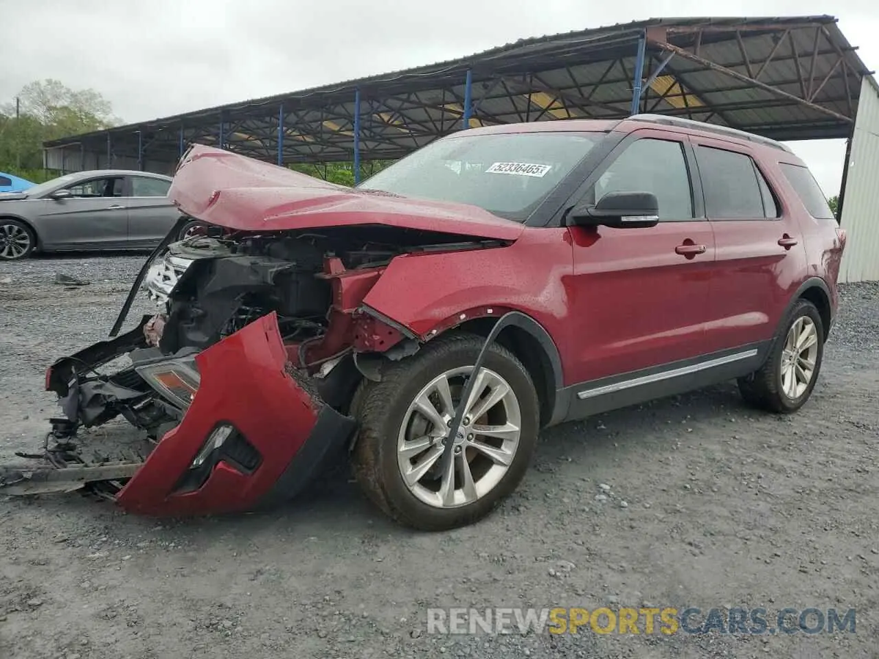 1 Photograph of a damaged car 1FM5K7D82KGB01832 FORD EXPLORER 2019
