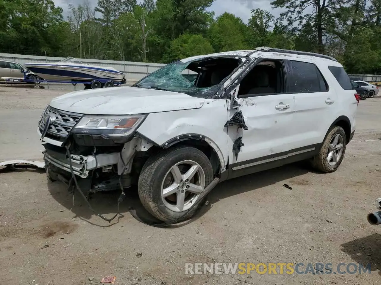 1 Photograph of a damaged car 1FM5K7D82KGB02799 FORD EXPLORER 2019