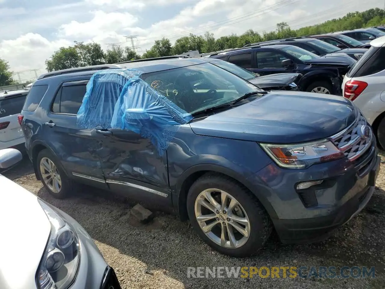 4 Photograph of a damaged car 1FM5K7D84KGA85603 FORD EXPLORER 2019