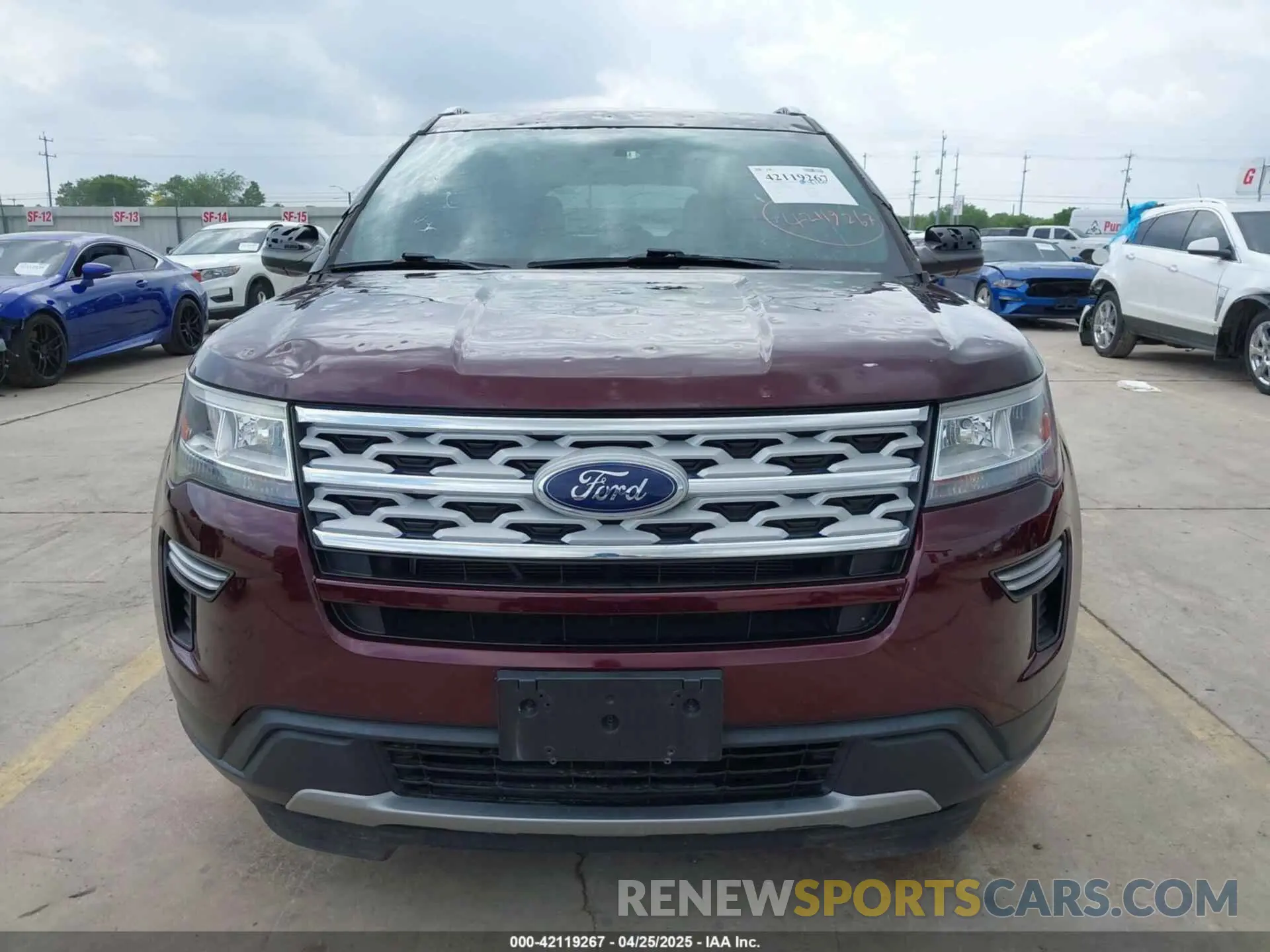 13 Photograph of a damaged car 1FM5K7D84KGB07468 FORD EXPLORER 2019