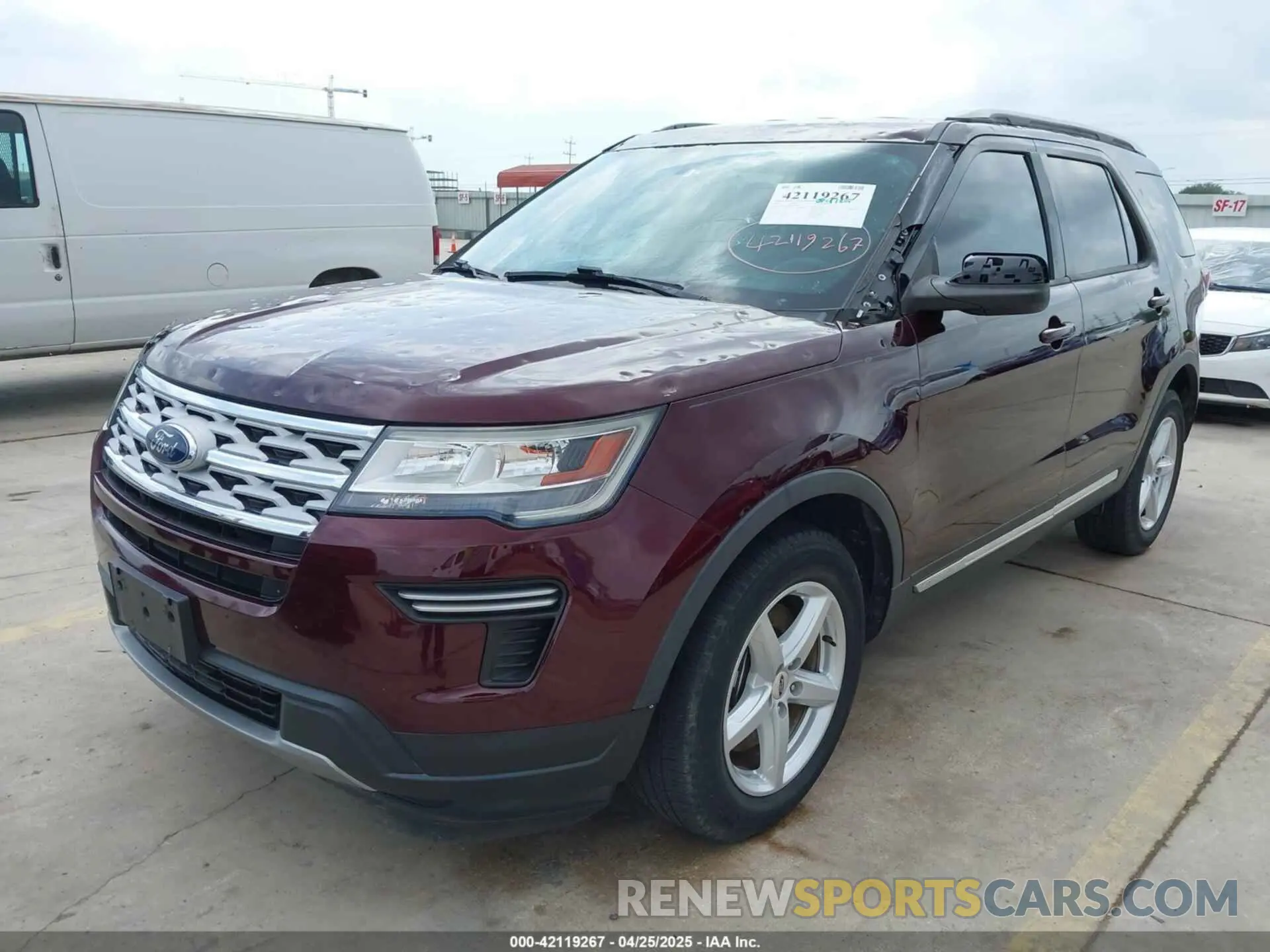 2 Photograph of a damaged car 1FM5K7D84KGB07468 FORD EXPLORER 2019