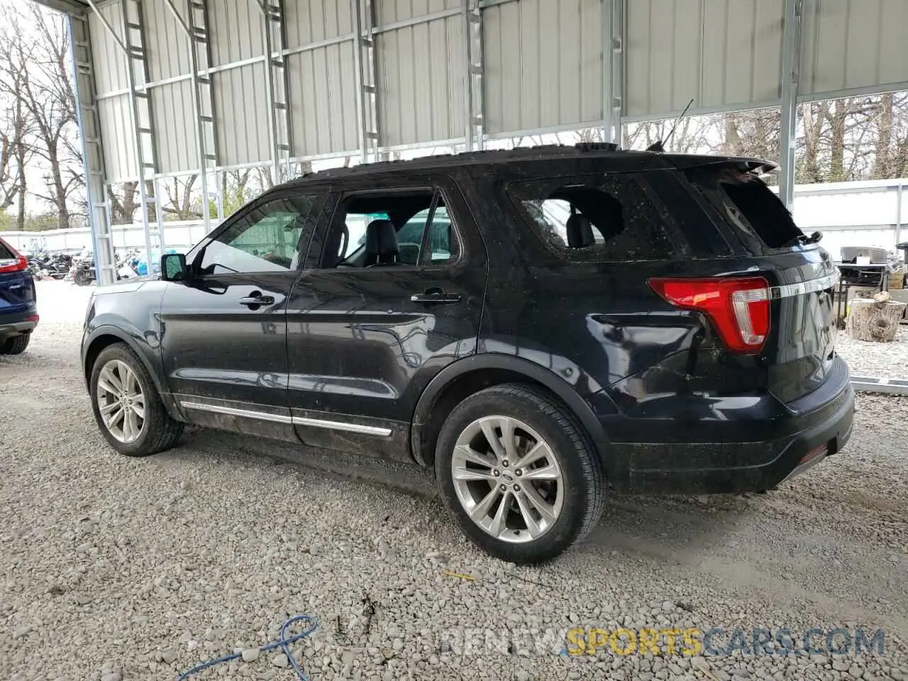 2 Photograph of a damaged car 1FM5K7D85KGA50990 FORD EXPLORER 2019