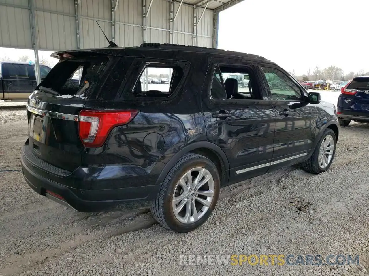 3 Photograph of a damaged car 1FM5K7D85KGA50990 FORD EXPLORER 2019