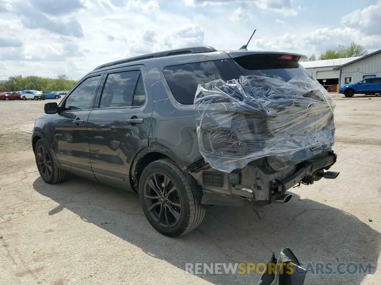 2 Photograph of a damaged car 1FM5K7D85KGA83357 FORD EXPLORER 2019