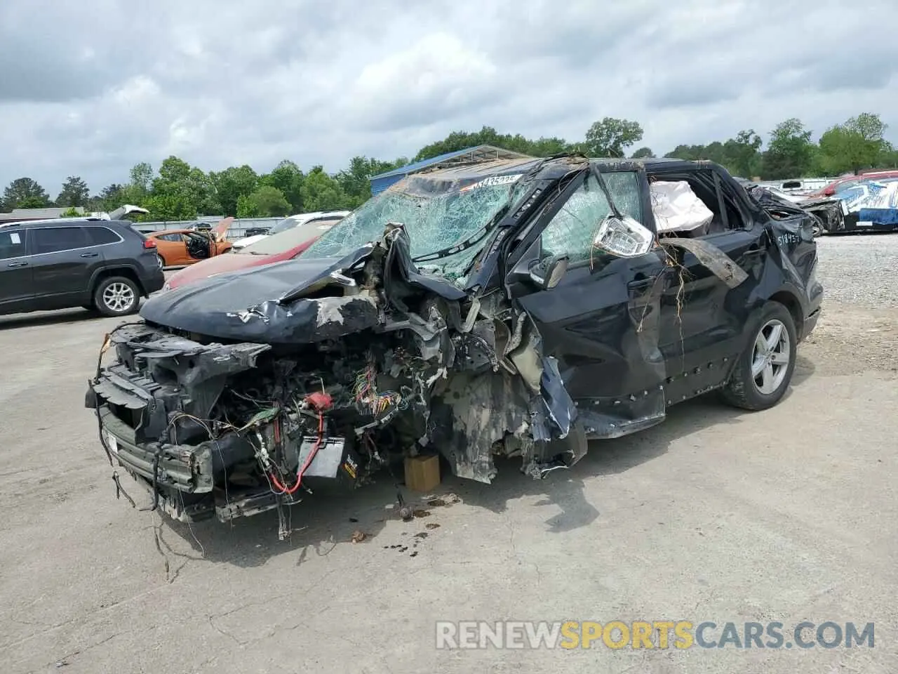 1 Photograph of a damaged car 1FM5K7D85KGB02442 FORD EXPLORER 2019
