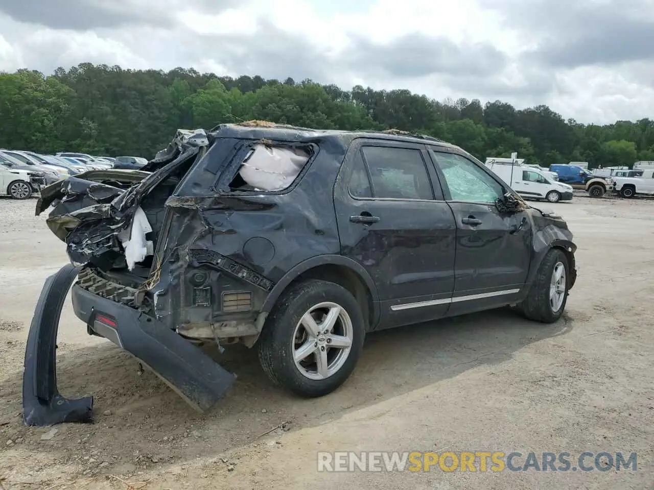 3 Photograph of a damaged car 1FM5K7D85KGB02442 FORD EXPLORER 2019