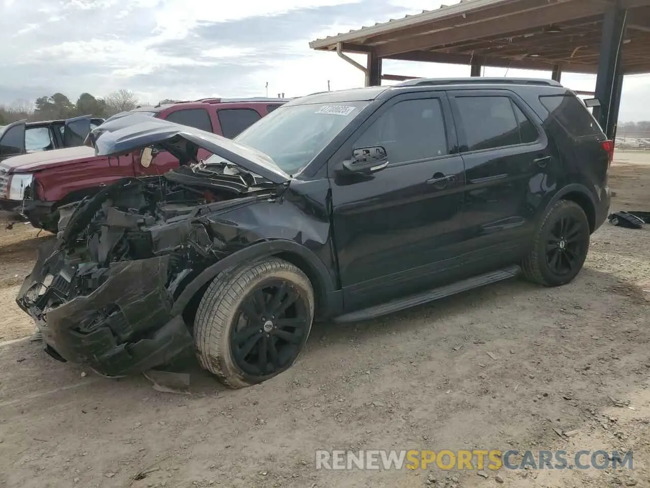 1 Photograph of a damaged car 1FM5K7D86KGA08022 FORD EXPLORER 2019