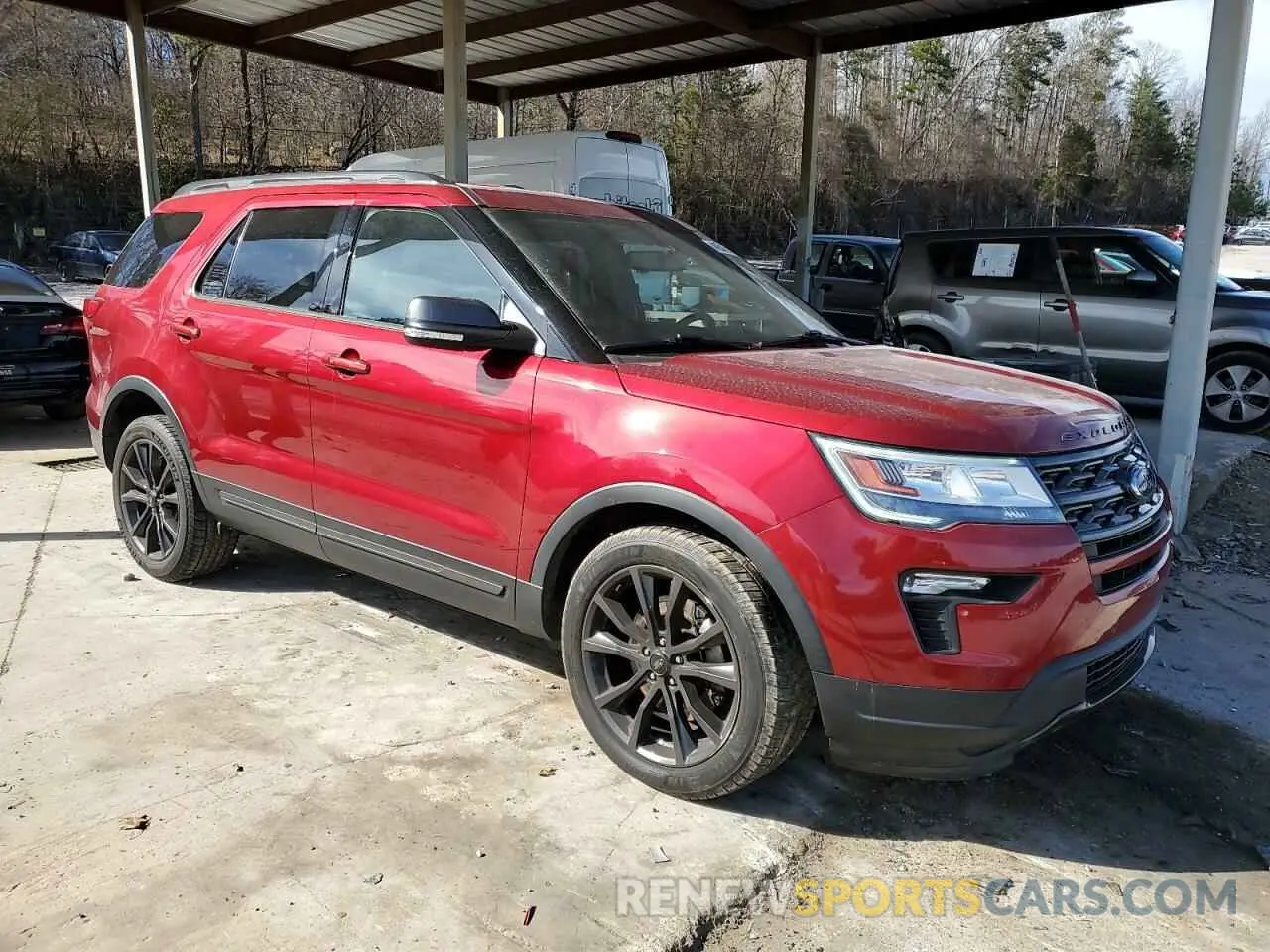 4 Photograph of a damaged car 1FM5K7D87KGA83330 FORD EXPLORER 2019