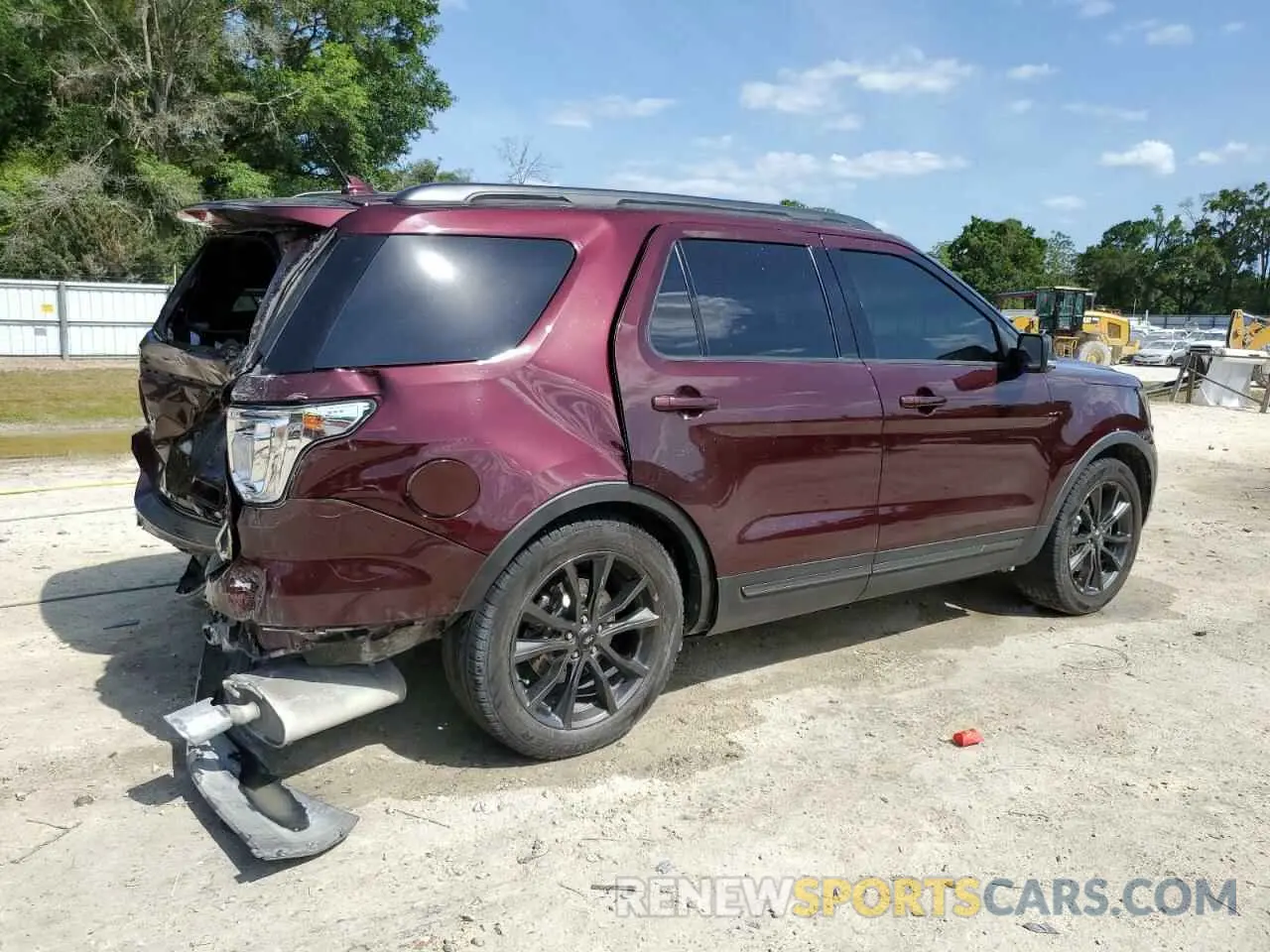 3 Photograph of a damaged car 1FM5K7D88KGA41555 FORD EXPLORER 2019