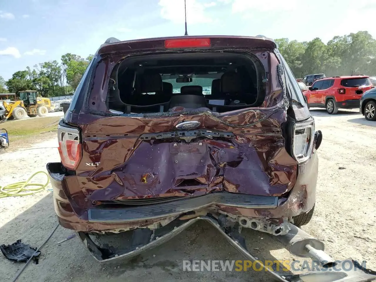 6 Photograph of a damaged car 1FM5K7D88KGA41555 FORD EXPLORER 2019
