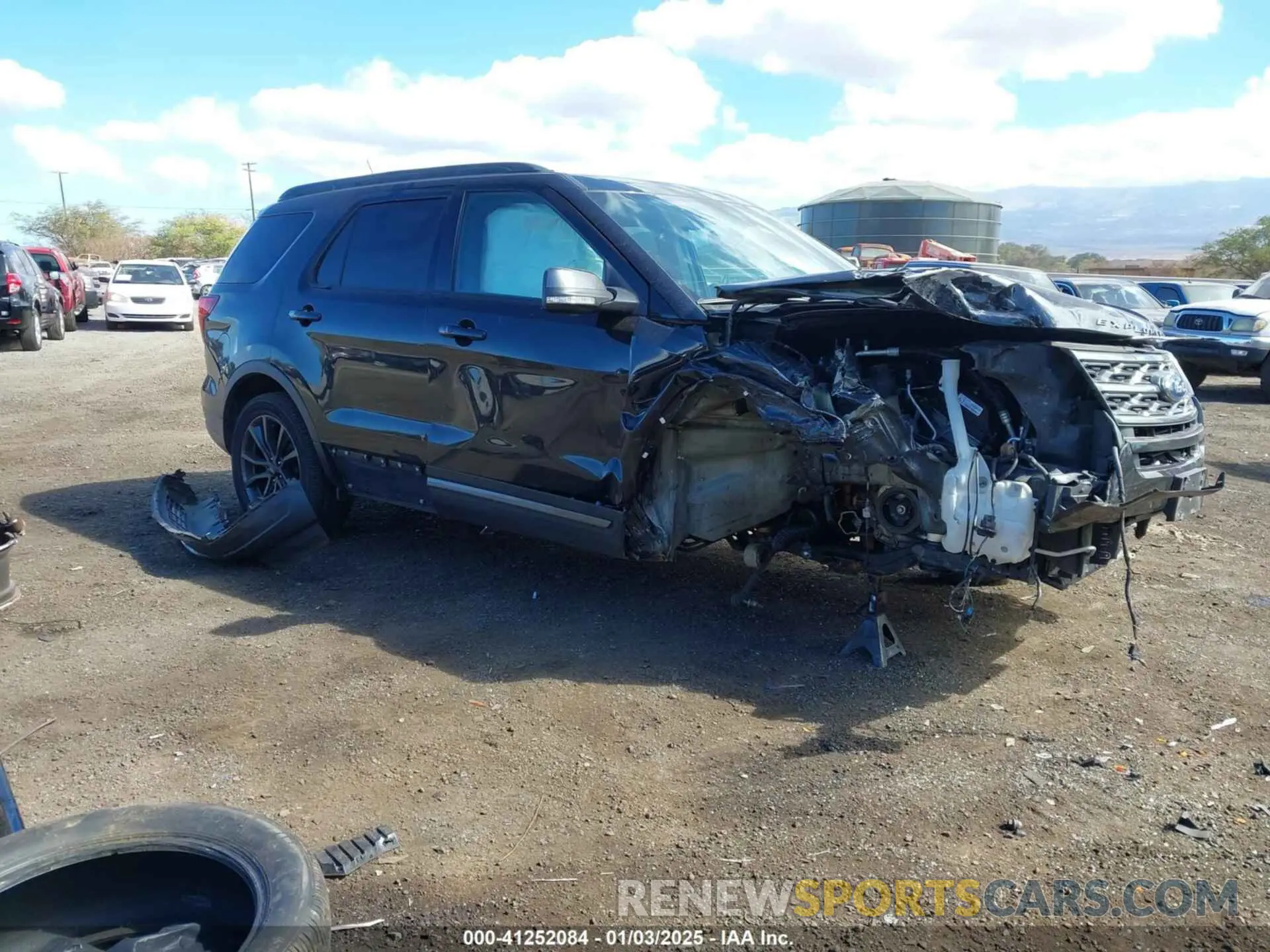 1 Photograph of a damaged car 1FM5K7D88KGA41636 FORD EXPLORER 2019