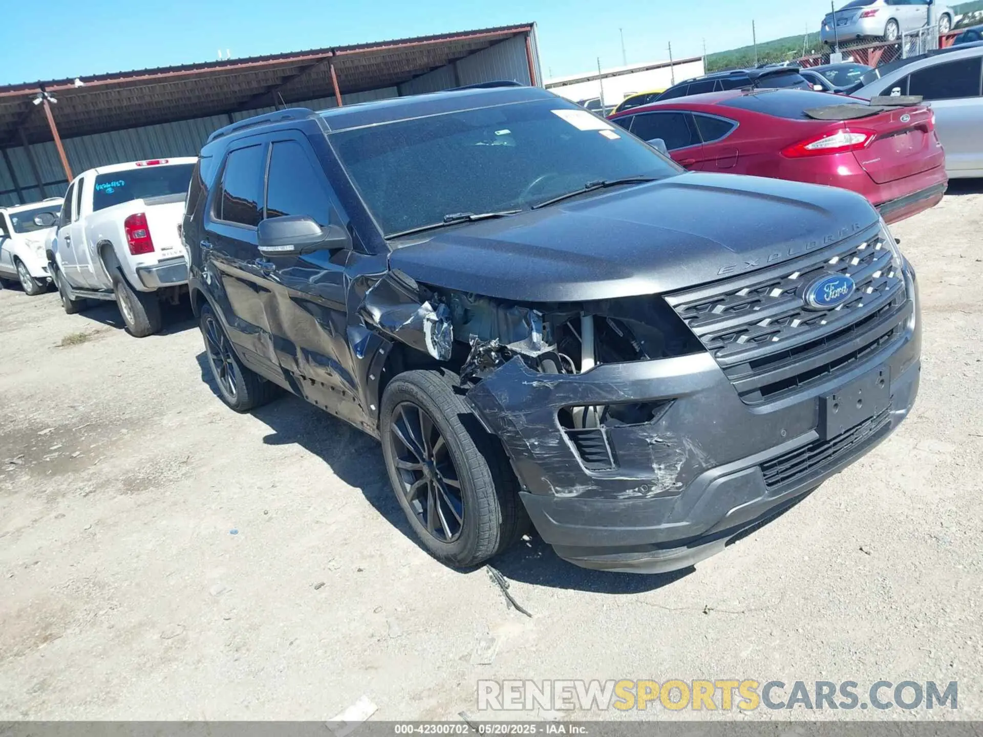 1 Photograph of a damaged car 1FM5K7D88KGA88682 FORD EXPLORER 2019
