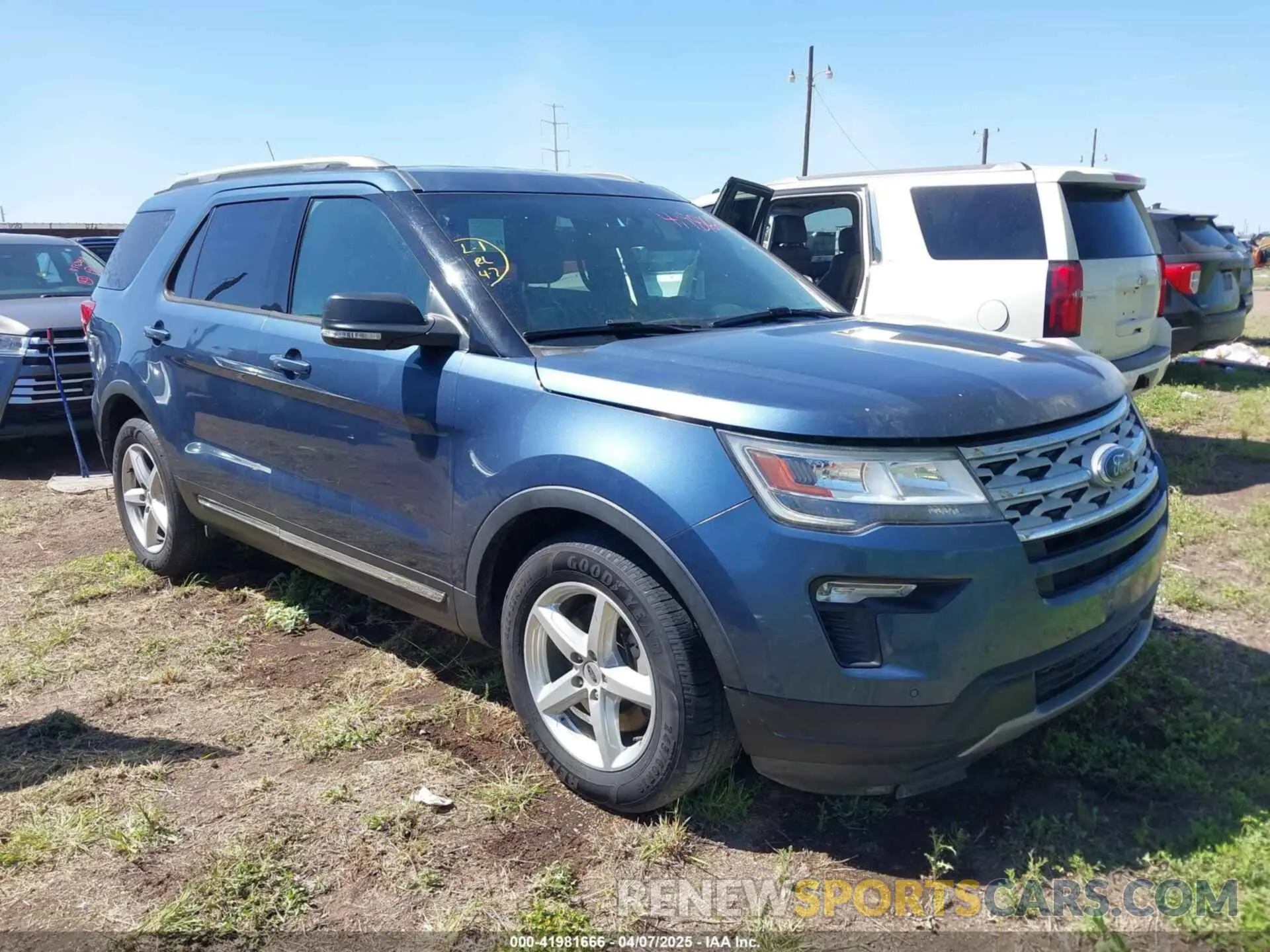 1 Photograph of a damaged car 1FM5K7D89KGA60129 FORD EXPLORER 2019
