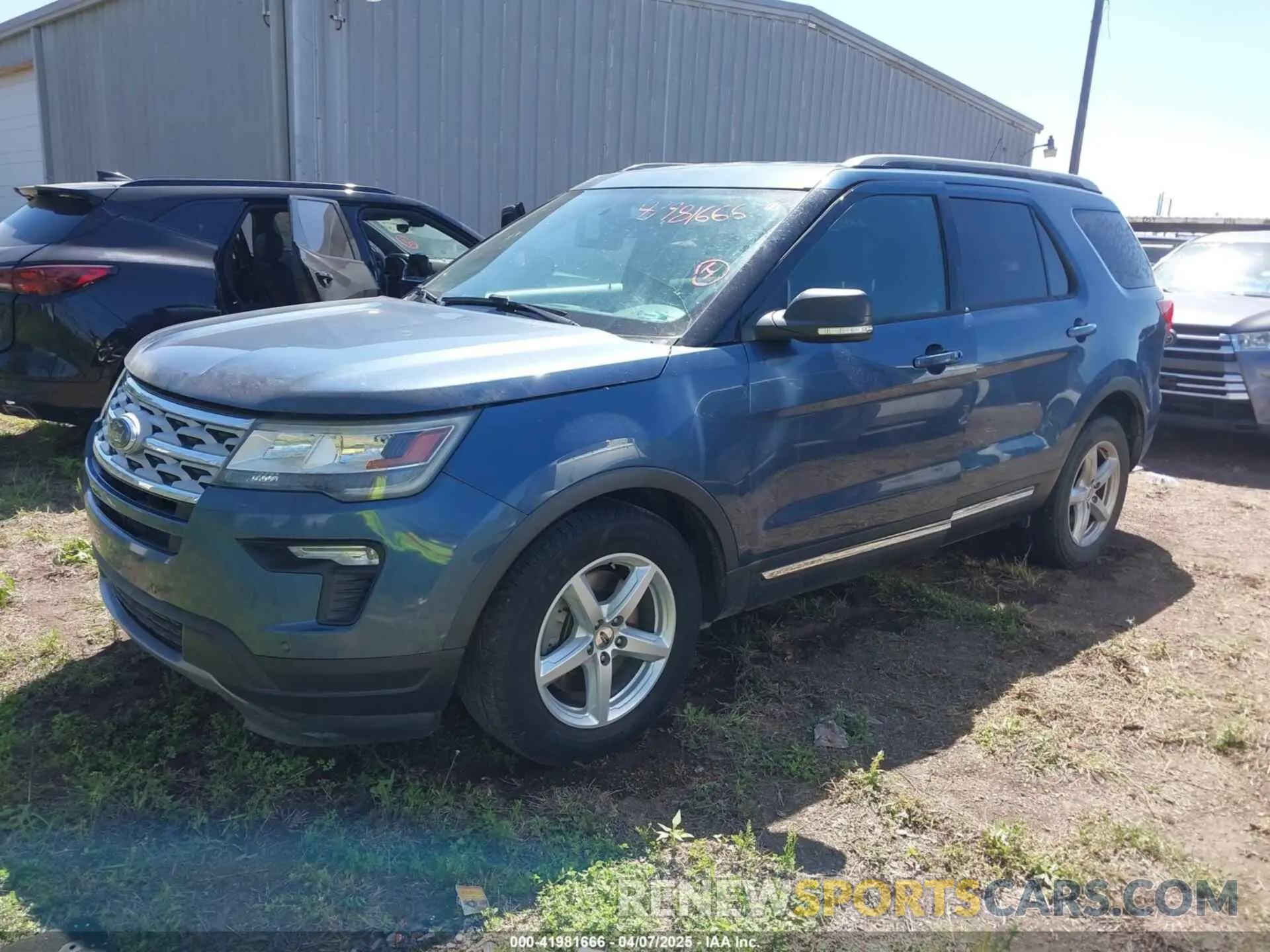 2 Photograph of a damaged car 1FM5K7D89KGA60129 FORD EXPLORER 2019