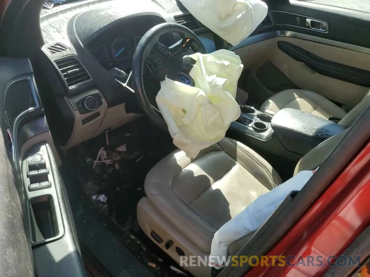 8 Photograph of a damaged car 1FM5K7D8XKGA21033 FORD EXPLORER 2019