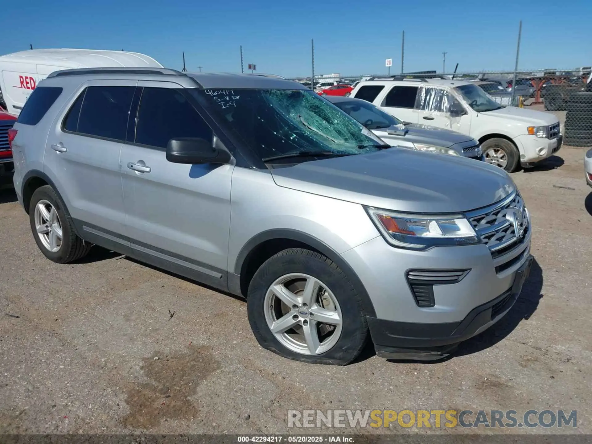 1 Photograph of a damaged car 1FM5K7D8XKGA27642 FORD EXPLORER 2019