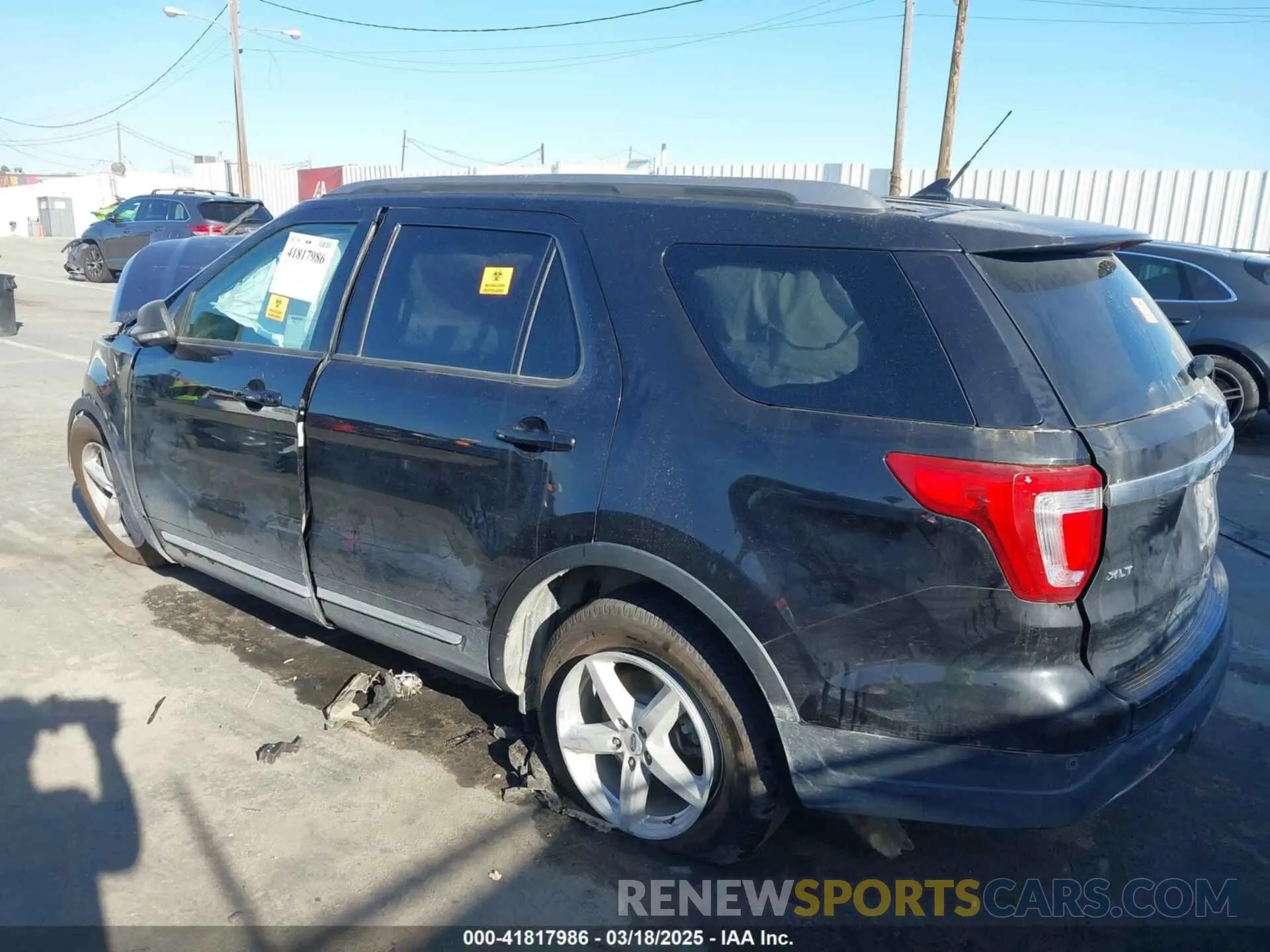 3 Photograph of a damaged car 1FM5K7D8XKGB29247 FORD EXPLORER 2019