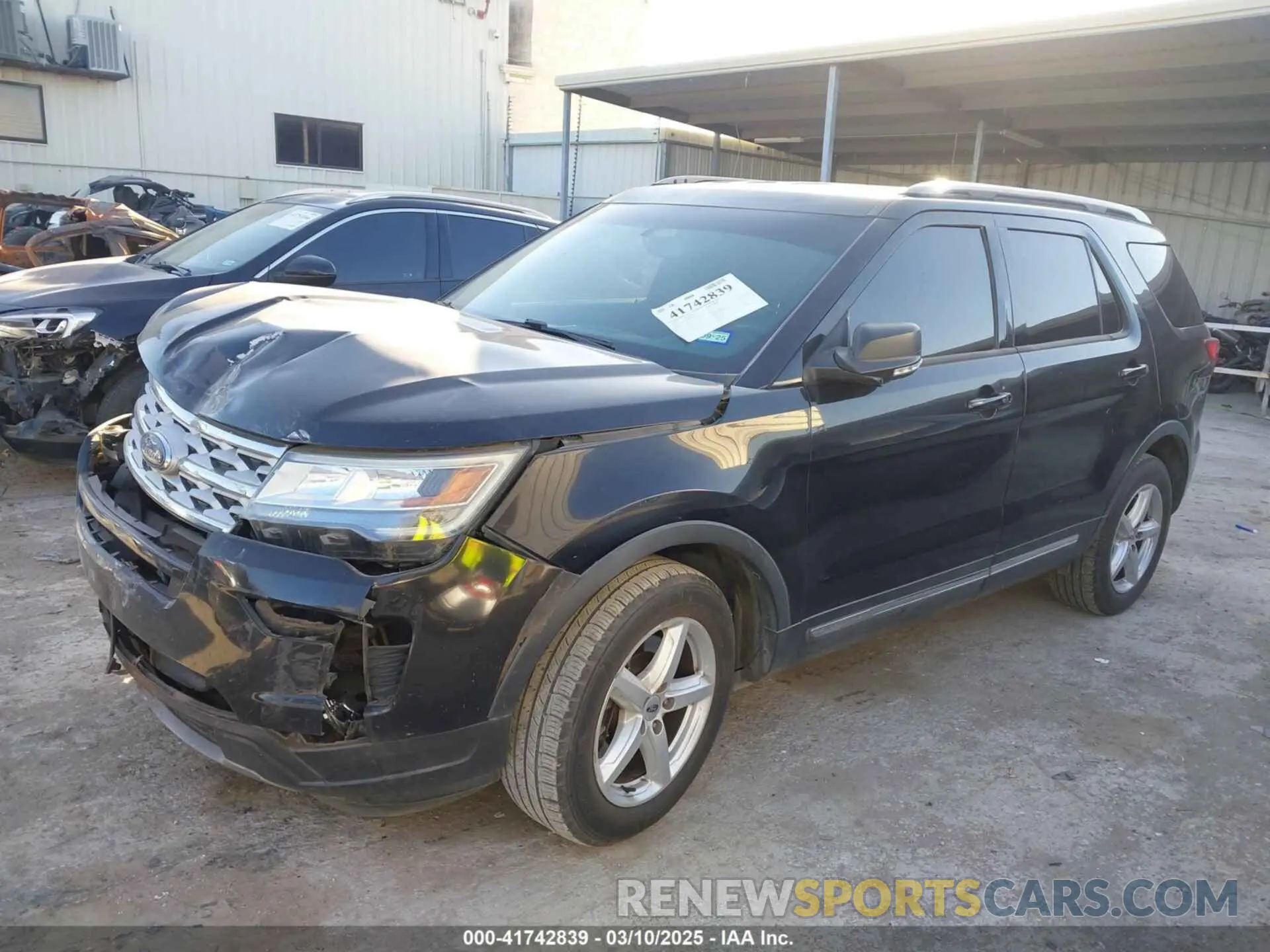 2 Photograph of a damaged car 1FM5K7D8XKGB48185 FORD EXPLORER 2019