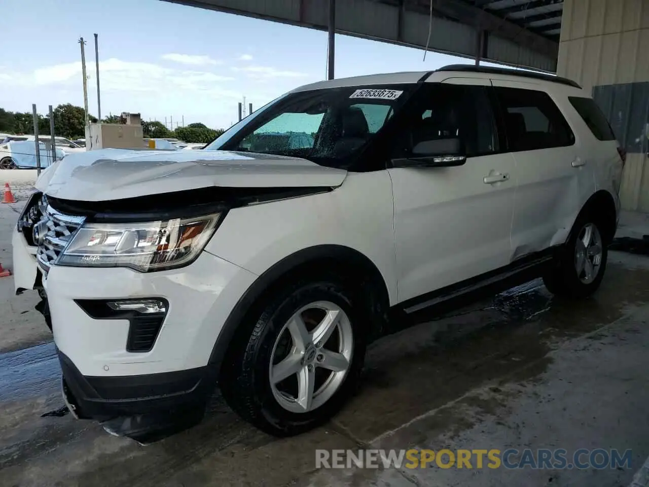 1 Photograph of a damaged car 1FM5K7DH3KGA49465 FORD EXPLORER 2019