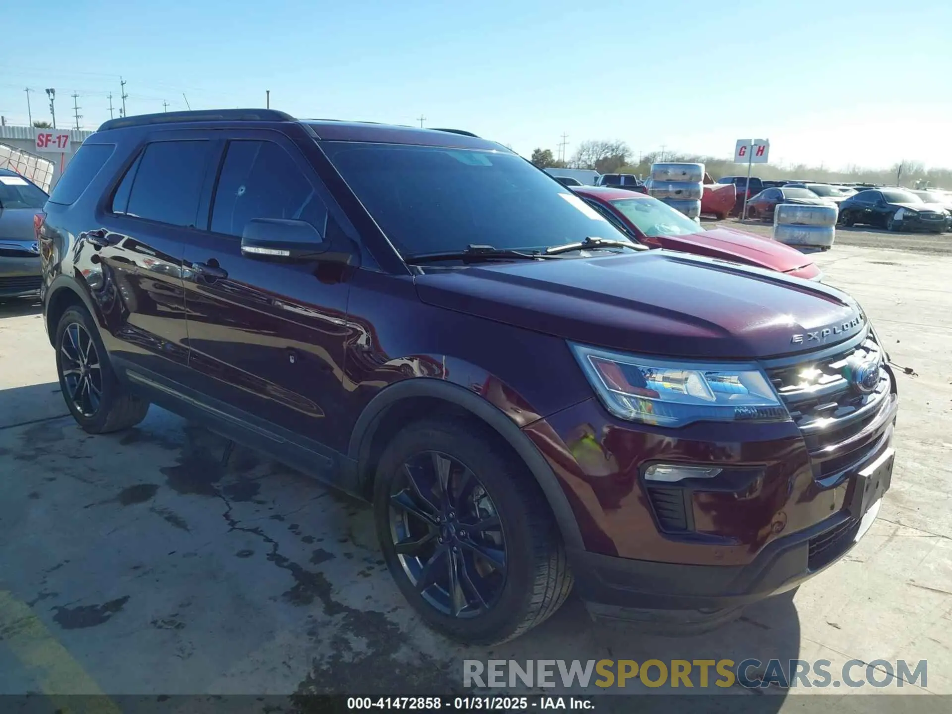 1 Photograph of a damaged car 1FM5K7DHXKGA76677 FORD EXPLORER 2019