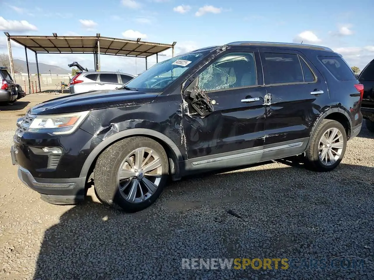 1 Photograph of a damaged car 1FM5K7F81KGA11262 FORD EXPLORER 2019