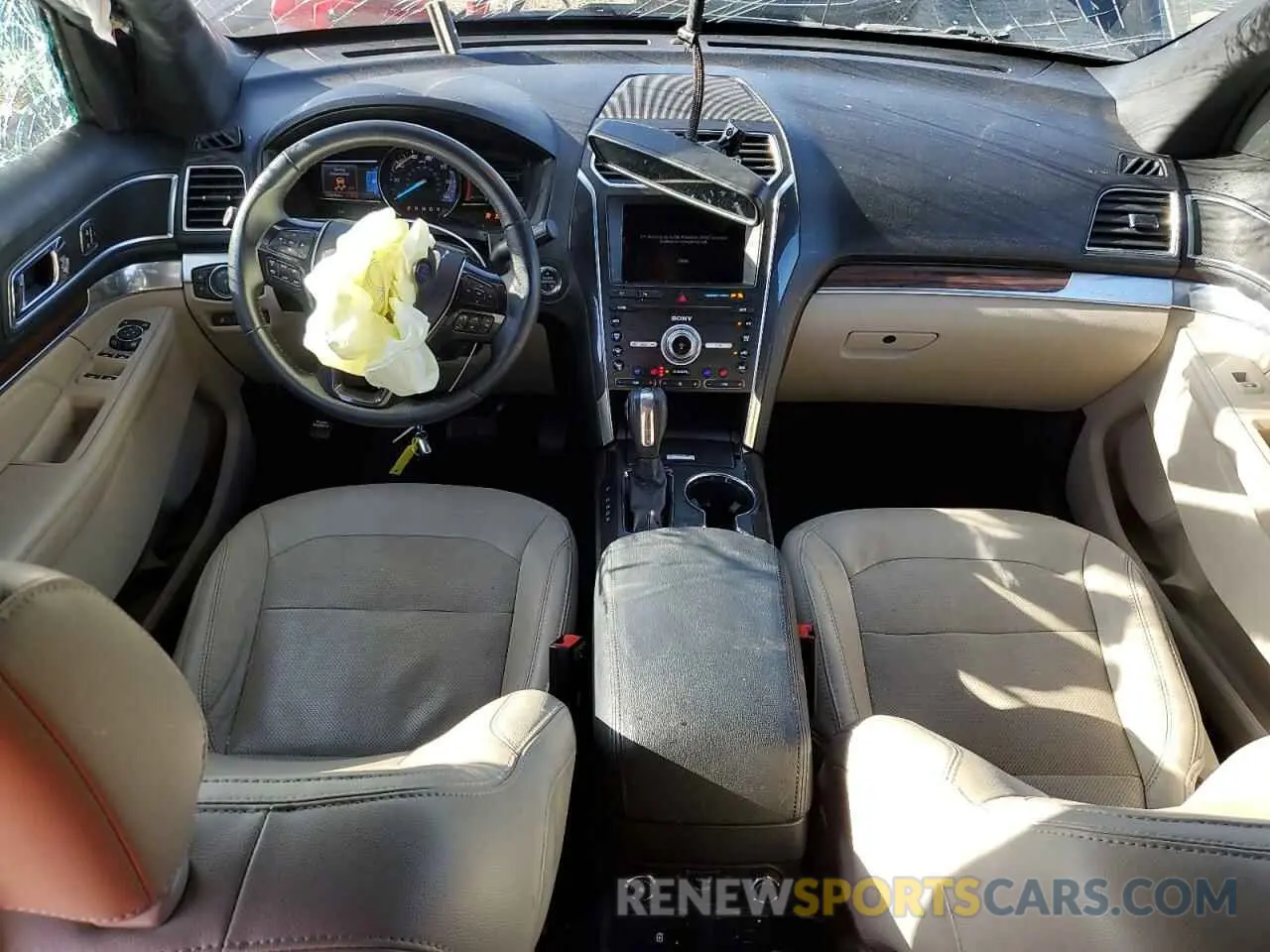 8 Photograph of a damaged car 1FM5K7F81KGA11262 FORD EXPLORER 2019