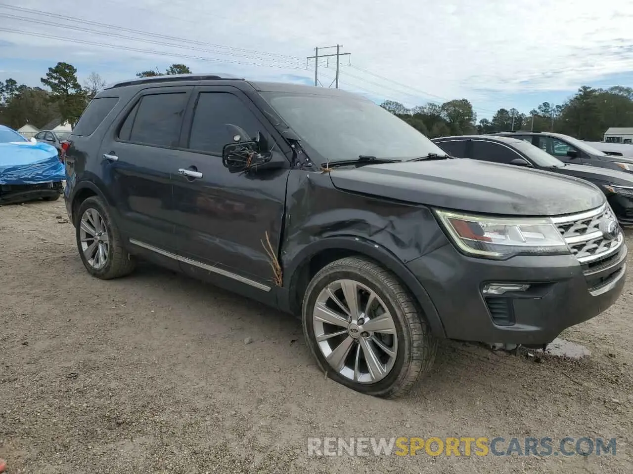 4 Photograph of a damaged car 1FM5K7F81KGA91100 FORD EXPLORER 2019