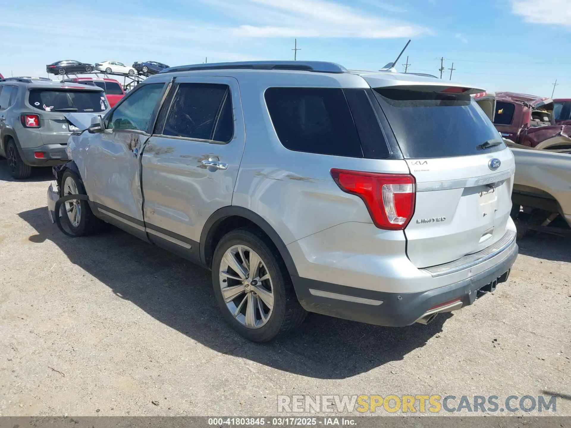 3 Photograph of a damaged car 1FM5K7F81KGB10695 FORD EXPLORER 2019