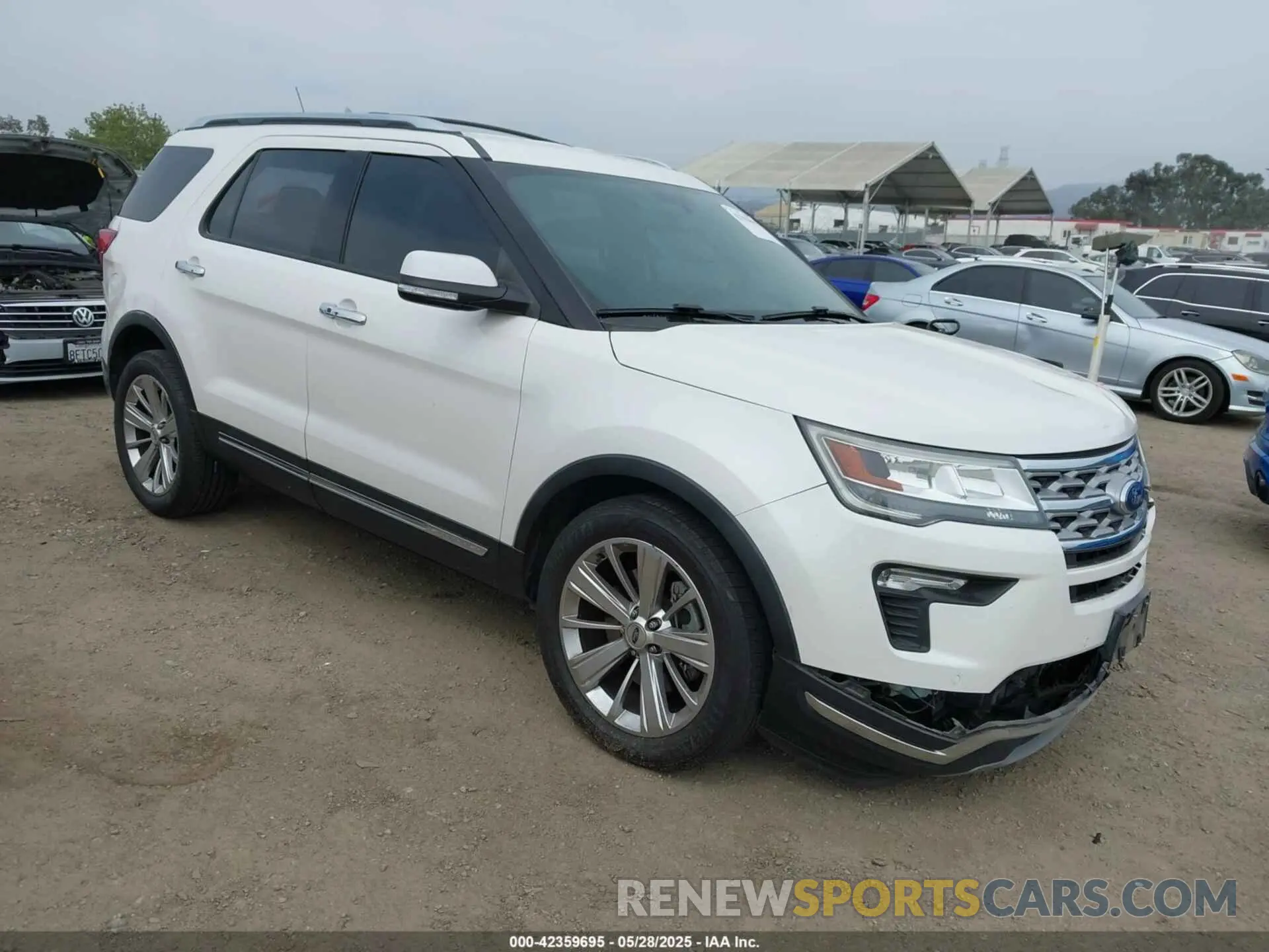 1 Photograph of a damaged car 1FM5K7F81KGB48640 FORD EXPLORER 2019