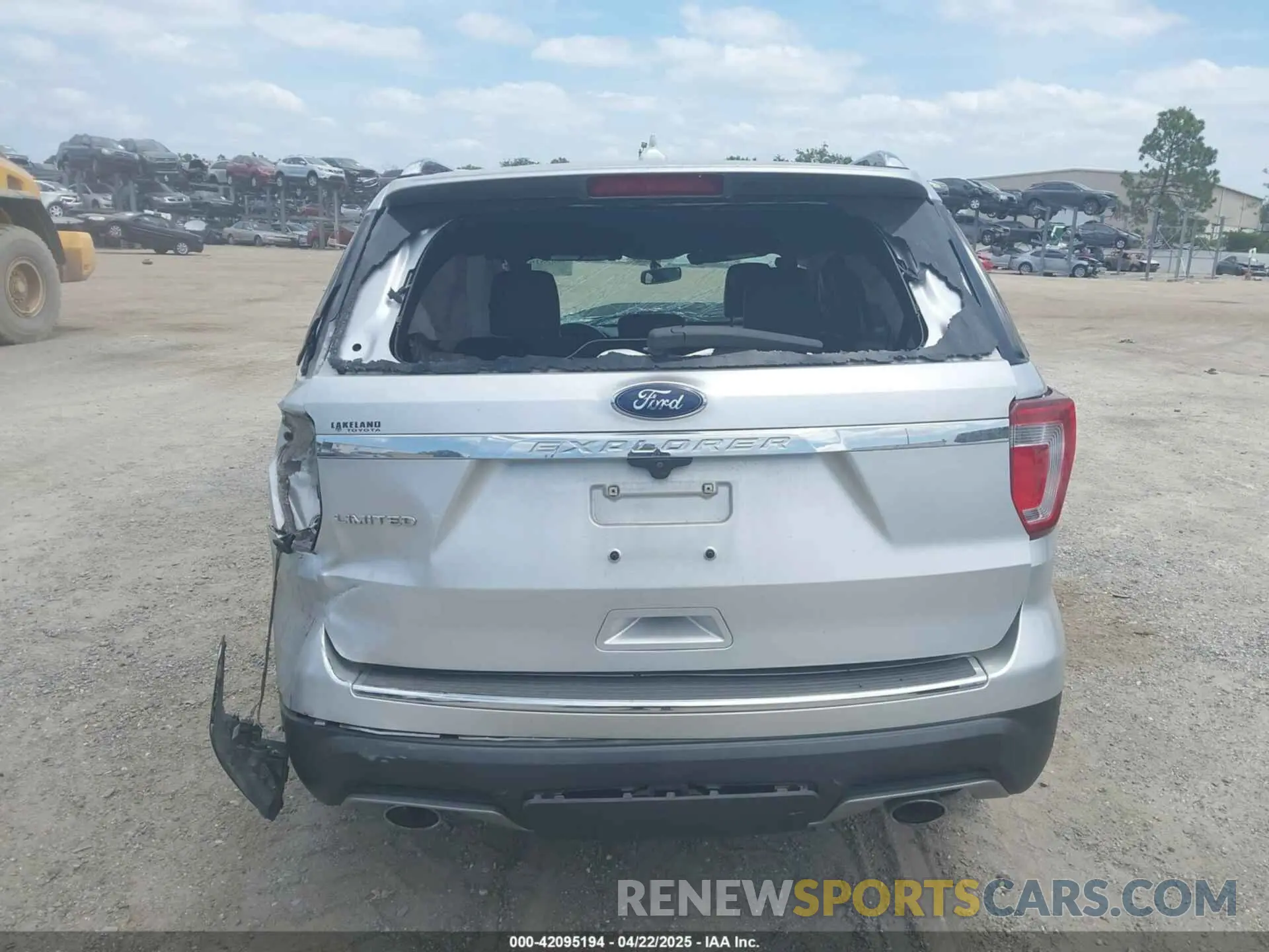 16 Photograph of a damaged car 1FM5K7F82KGA11139 FORD EXPLORER 2019