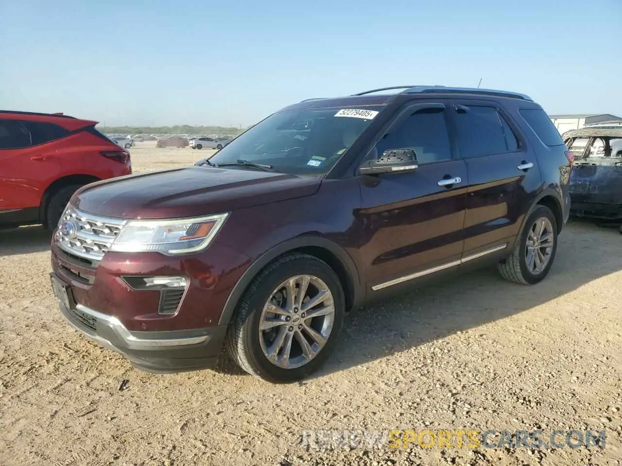 1 Photograph of a damaged car 1FM5K7F82KGB38523 FORD EXPLORER 2019