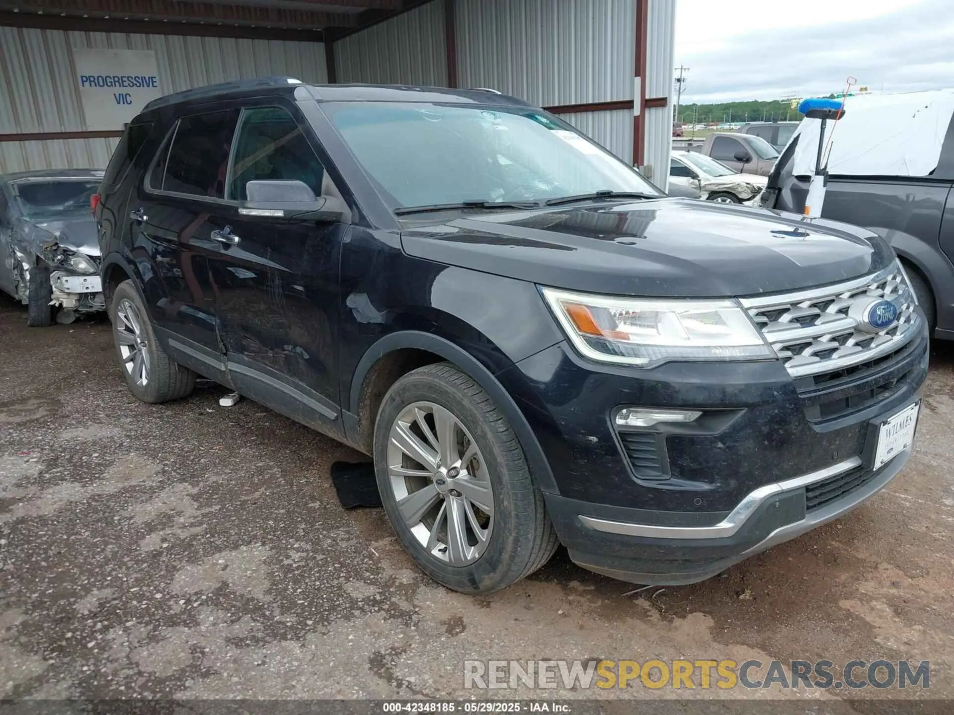 1 Photograph of a damaged car 1FM5K7F83KGA40505 FORD EXPLORER 2019
