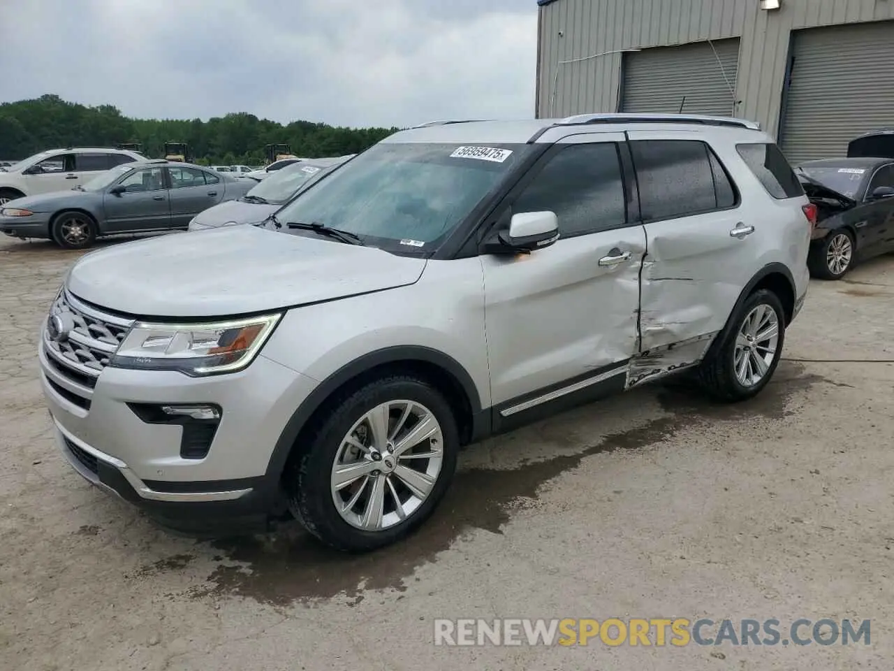 1 Photograph of a damaged car 1FM5K7F84KGA11434 FORD EXPLORER 2019