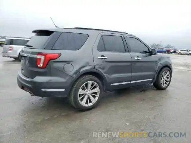 3 Photograph of a damaged car 1FM5K7F86KGA11676 FORD EXPLORER 2019