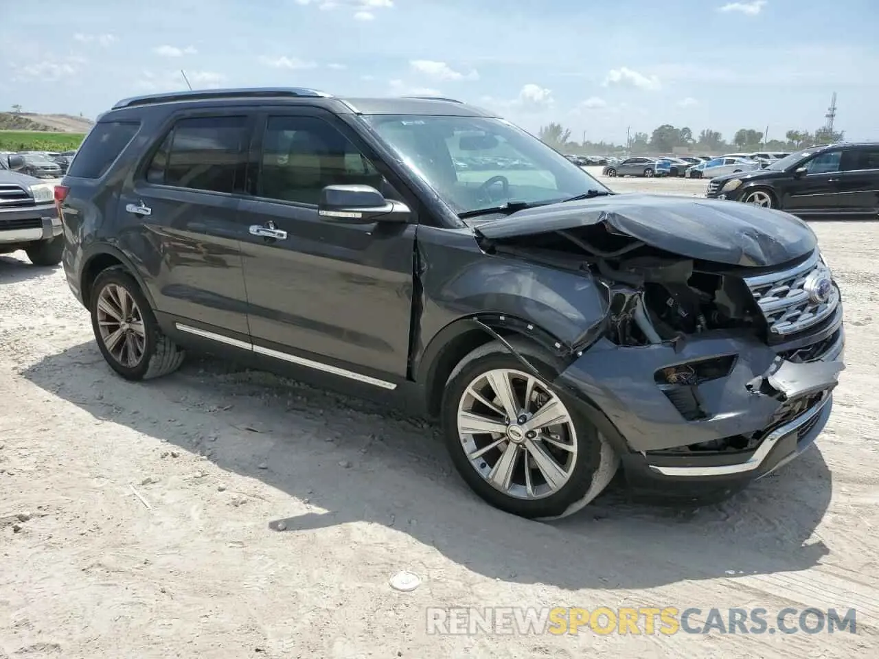 4 Photograph of a damaged car 1FM5K7F86KGB13057 FORD EXPLORER 2019