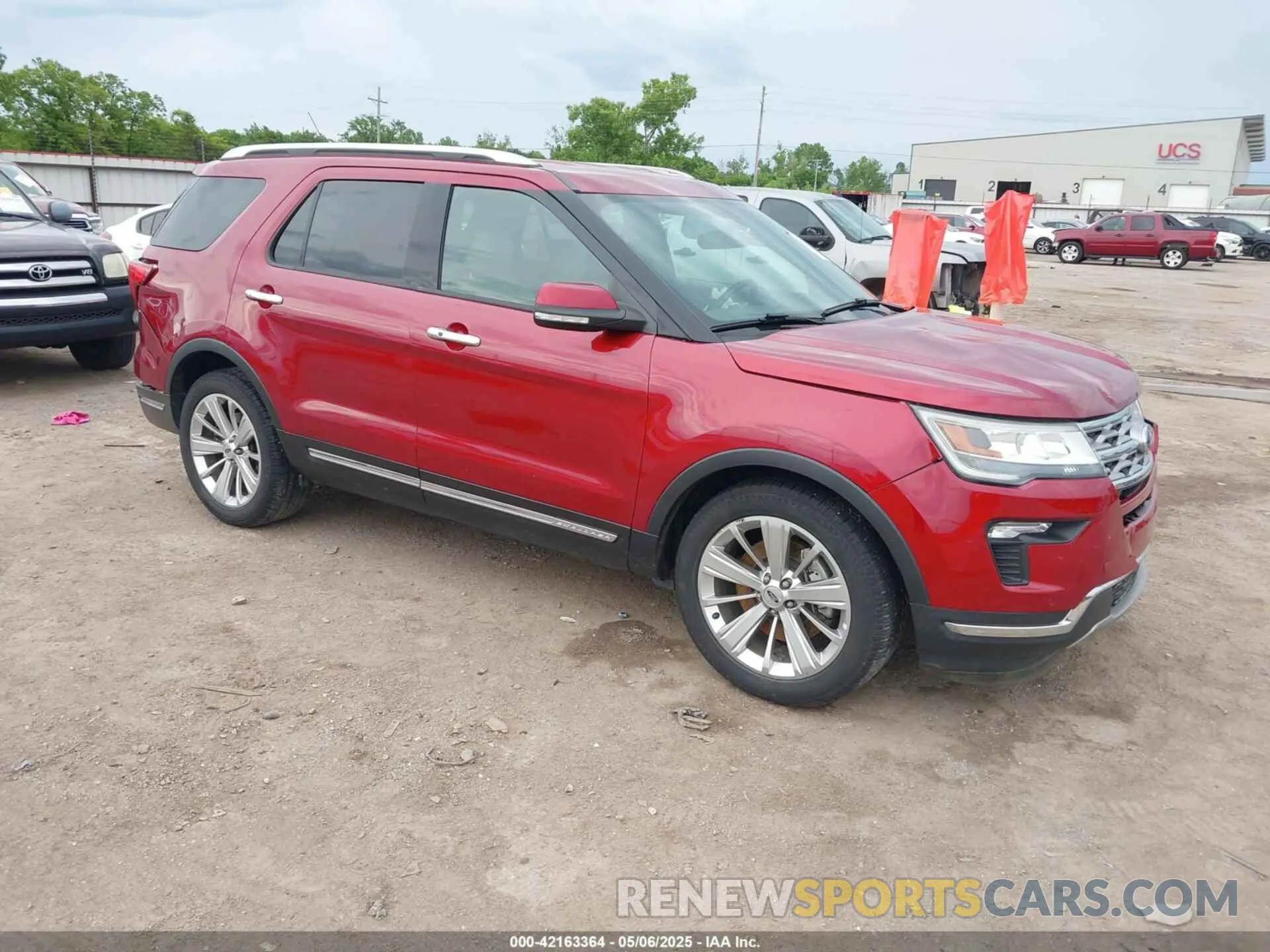 1 Photograph of a damaged car 1FM5K7F86KGB47547 FORD EXPLORER 2019