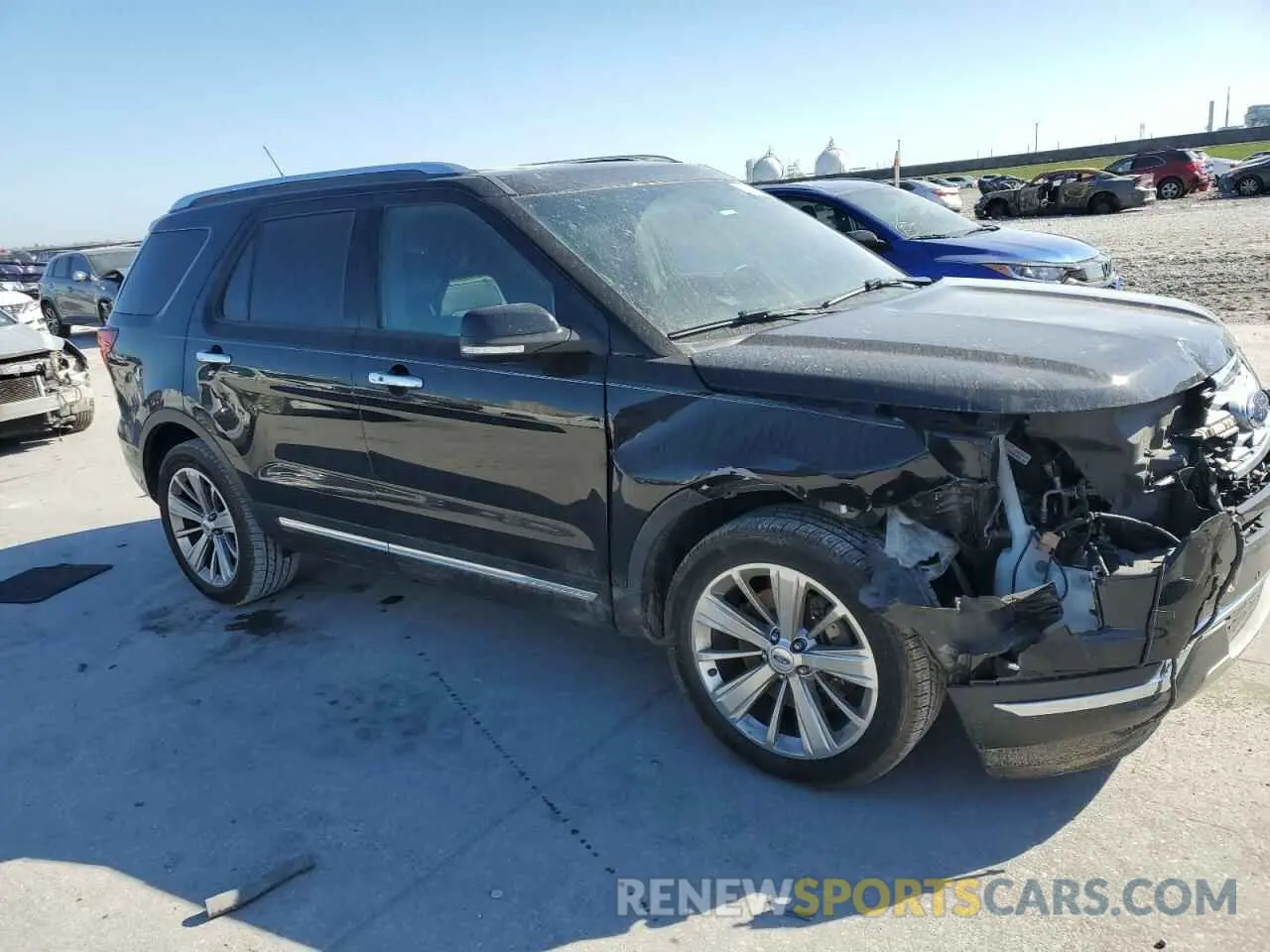 4 Photograph of a damaged car 1FM5K7F87KGB41661 FORD EXPLORER 2019