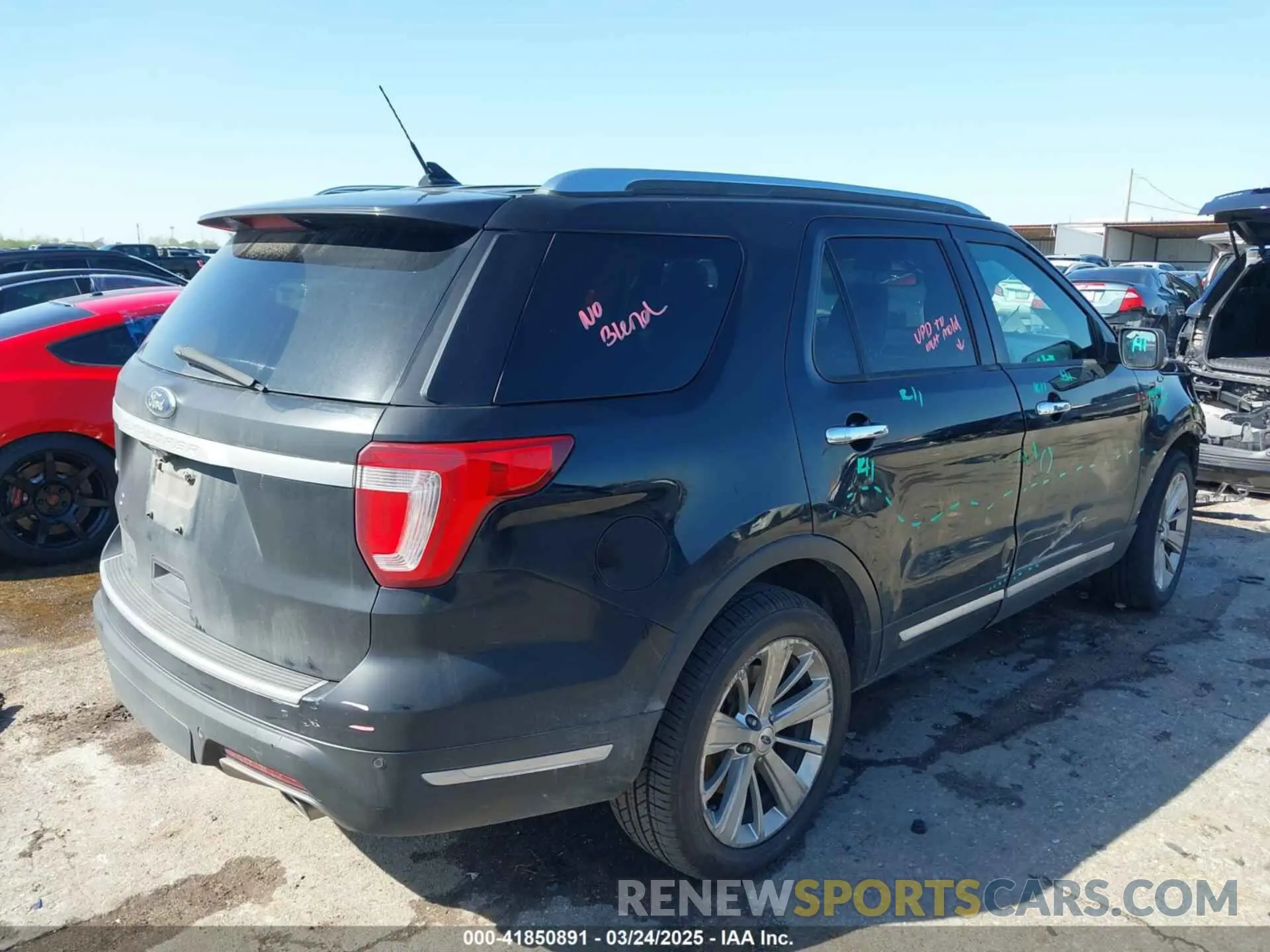 4 Photograph of a damaged car 1FM5K7F89KGA11400 FORD EXPLORER 2019