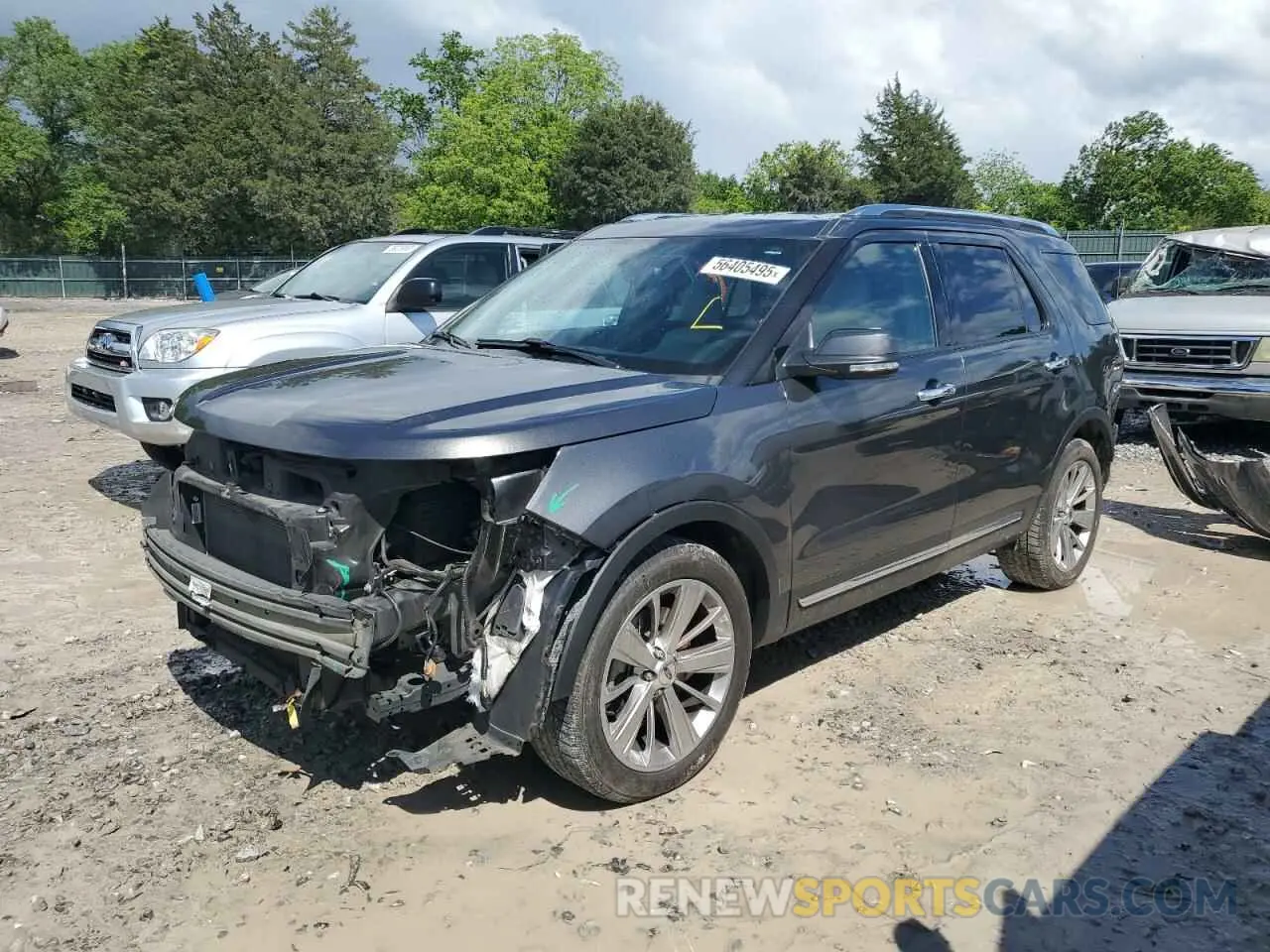 1 Photograph of a damaged car 1FM5K7F89KGB11254 FORD EXPLORER 2019