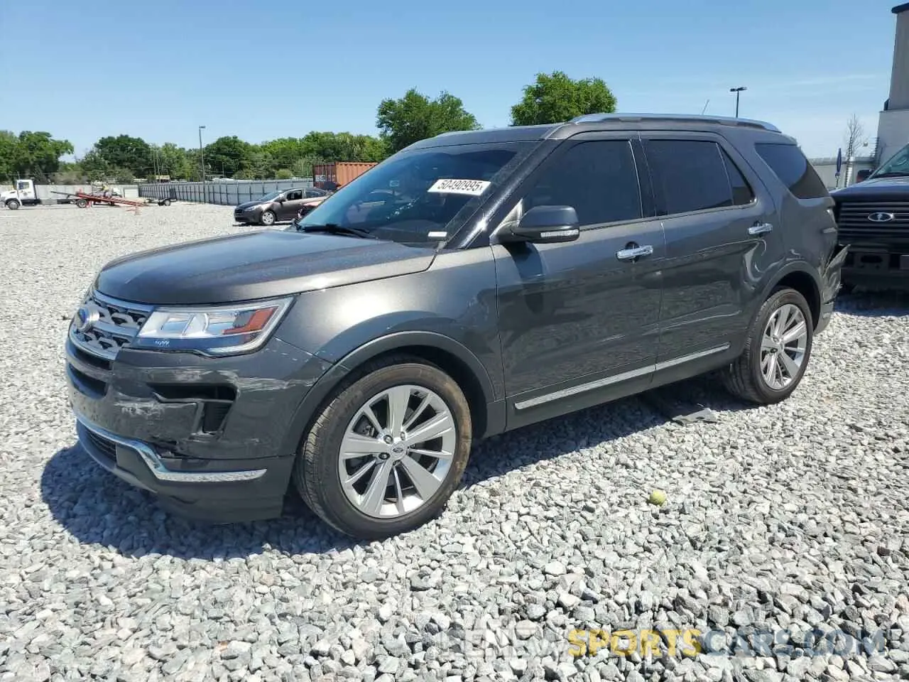 1 Photograph of a damaged car 1FM5K7F8XKGA91970 FORD EXPLORER 2019