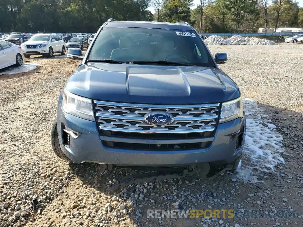 5 Photograph of a damaged car 1FM5K7F8XKGB12140 FORD EXPLORER 2019